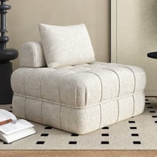 Ella 76cm Boucle Lounge Chair